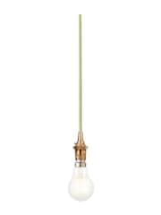Gallery Home Green Eltham Pendant Ceiling Light - Image 2 of 3