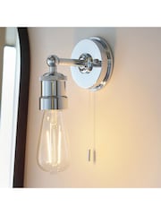 Gallery Home Chrome Miller Wall Light - Image 1 of 6