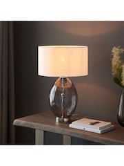 Gallery Home Grey Elin Dimple Table Lamp - Image 2 of 5