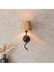 Gallery Home Black Wriggle Wall Light - Image 1 of 6