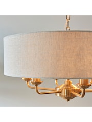 Gallery Home Vintage Brass Highclere Pendant Large Ceiling Light - Image 5 of 7