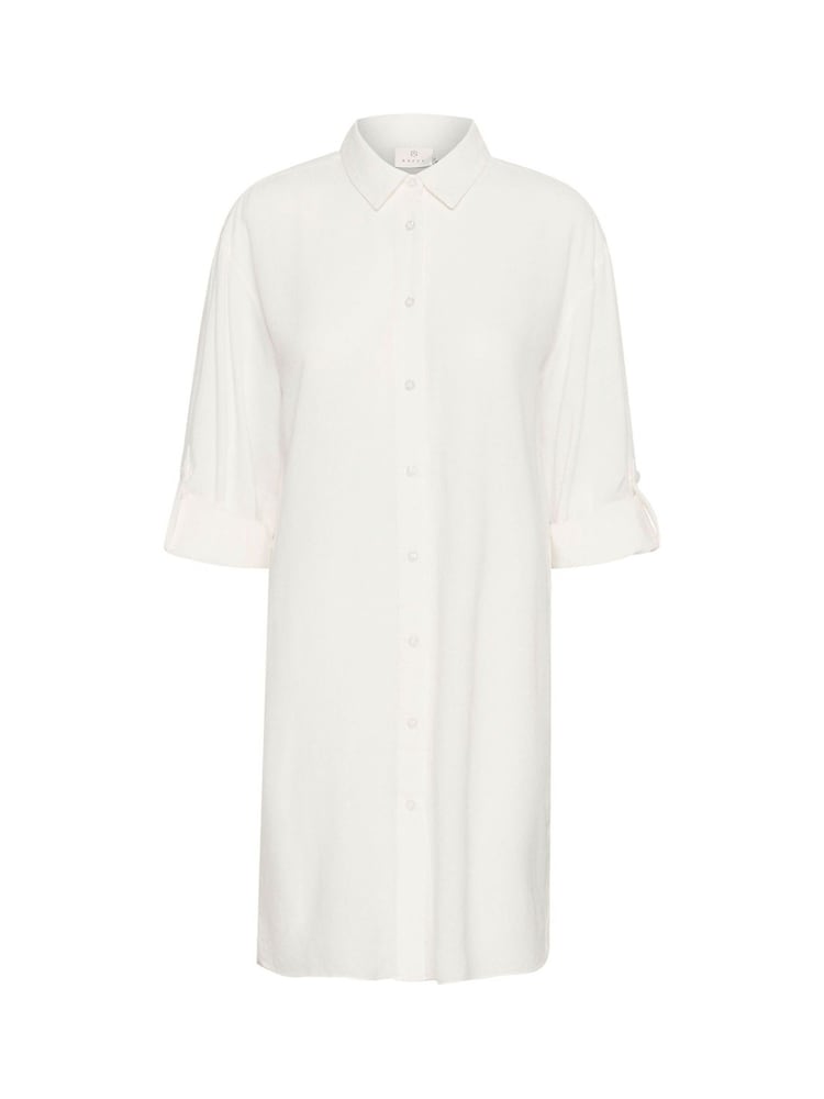 Kaffe KAmilia Shirt White Dress - Image 6 of 6 Kaffe KAmilia Shirt White Dress - Image 6 of 6