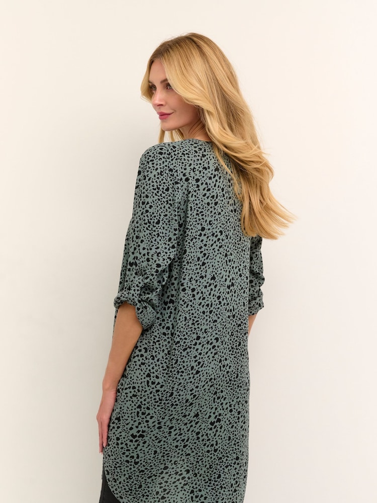 Kaffe Marana Above Knee Length Black Dress - Image 2 of 6