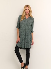 Kaffe Marana Above Knee Length Black Dress - Image 3 of 6