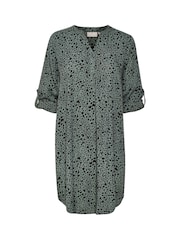 Kaffe Marana Above Knee Length Black Dress - Image 5 of 6