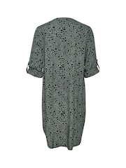 Kaffe Marana Above Knee Length Black Dress - Image 6 of 6