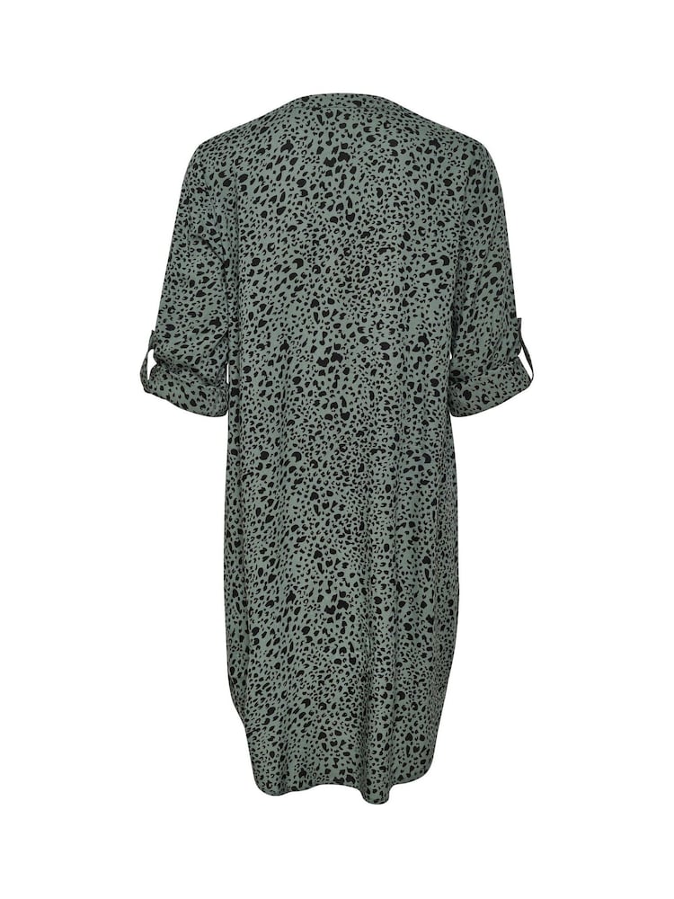 Kaffe Marana Above Knee Length Black Dress - Image 6 of 6