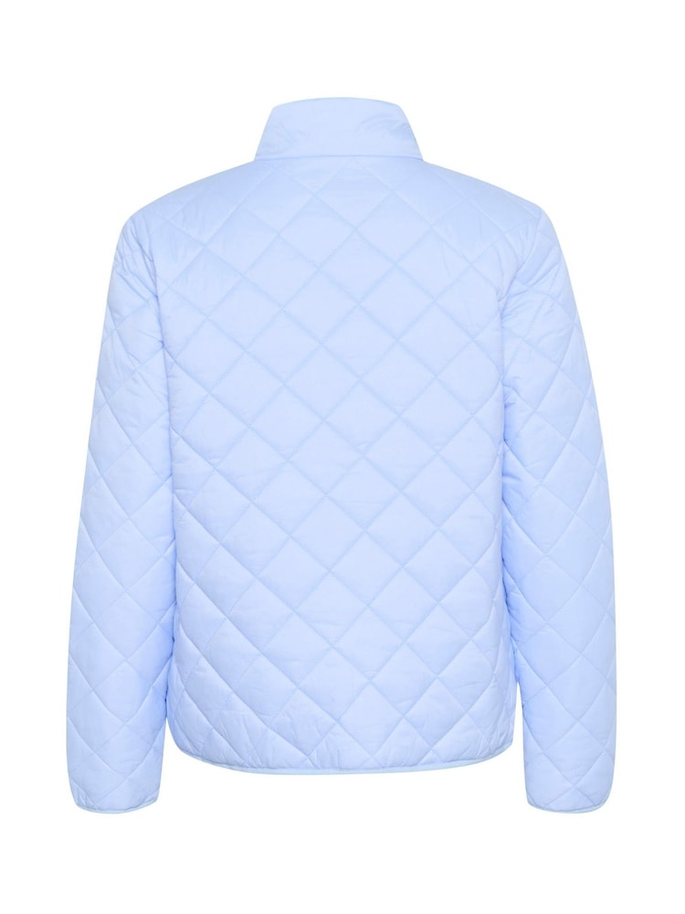 Kaffe Blue KAloreen Padded Jacket - Image 6 of 6