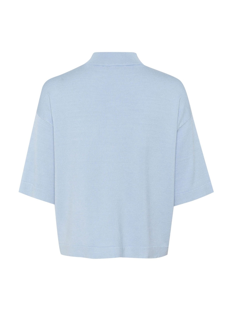 Kaffe Blue KAlizza Turtleneck Fit Jumper - Image 5 of 5 Kaffe Blue KAlizza Turtleneck Fit Jumper - Image 5 of 5