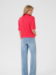 Kaffe Loose Fit Red KAlizza Jumper - Image 2 of 6