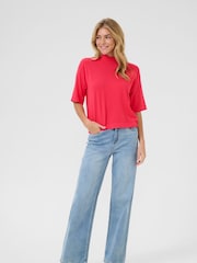 Kaffe Loose Fit Red KAlizza Jumper - Image 3 of 6