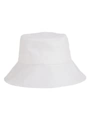 Calvin Klein White Bucket Hat - Image 2 of 2