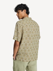 Frescobol Carioca Cream Roberto Palmeira Printed Shirt - Image 2 of 5