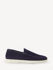 Frescobol Carioca Blue Miguel Suede Loafers - Image 1 of 3