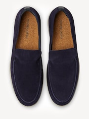 Frescobol Carioca Blue Miguel Suede Loafers - Image 2 of 3