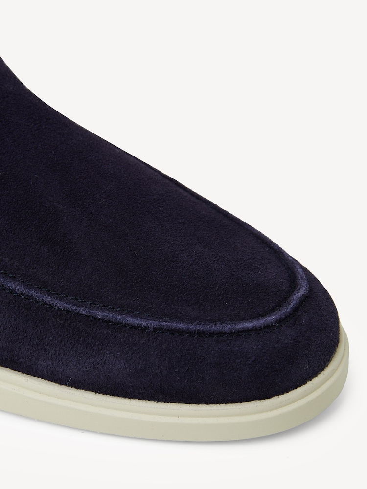 Frescobol Carioca Blue Miguel Suede Loafers - Image 3 of 3