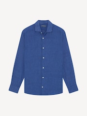 Frescobol Carioca Mid Blue Antonio Long Sleeve Shirt - Image 2 of 3