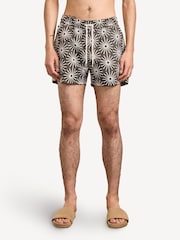 Frescobol Carioca Brown Castro Linen Copa Sol Printed Shirt - Image 3 of 8