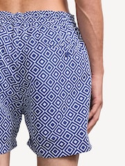 Frescobol Carioca Blue Rio Swim Shorts Copacabana Print - Image 2 of 5
