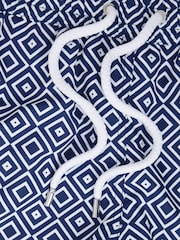 Frescobol Carioca Blue Rio Swim Shorts Copacabana Print - Image 4 of 5