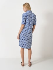 Crew Clothing Company Leah Geo Print Shift Shirt Dress - صورة 2 من 5
