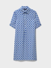 Crew Clothing Company Leah Geo Print Shift Shirt Dress - صورة 5 من 5