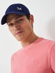 Crew Clothing Company Blue 100% Cotton Crew Cap - Image 4 of 6