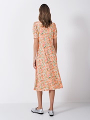 Crew Clothing Company Scarlet Jersey Printed Tea Dress - Image 2 of 5