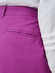 Crew Clothing Company Pink Tilda Chino Shorts - Image 4 of 5