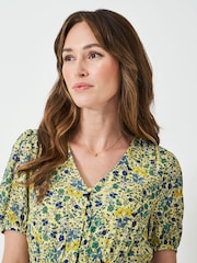 Crew Clothing Lola Short Sleeved Tea Dress - Image 4 of 5
