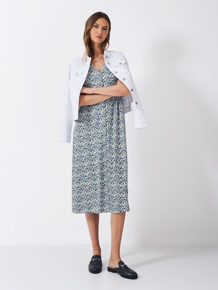 Crew Clothing Alyssia Button Through Jersey Dress - Image 1 of 5