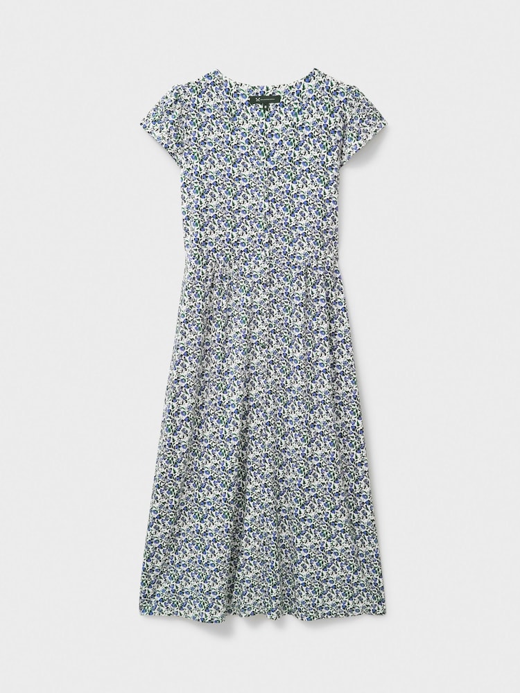 Crew Clothing Alyssia Button Through Jersey Dress - Image 5 of 5