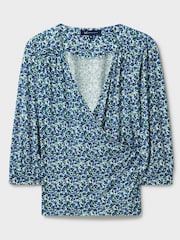 Top cruzado de manga larga de Crew Clothing - Imagen 5 de 5