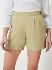 Crew Clothing Company weite Shorts aus Leinenmischung - Bild 2 von 5