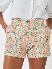 Crew Clothing Orange Tilda Chino Shorts - Image 3 of 5