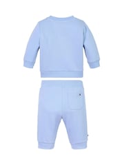 Tommy Hilfiger Blue Logo Sweatshirt and Joggers Set - Image 2 of 3
