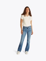 Tommy Hilfiger Blue Mid Rise Bootcut Jeans - Image 2 of 6