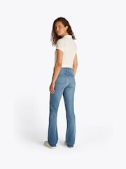 Tommy Hilfiger Blue Mid Rise Bootcut Jeans - Image 3 of 6