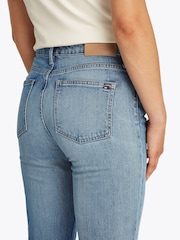 Tommy Hilfiger Blue Mid Rise Bootcut Jeans - Image 4 of 6