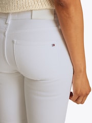 Tommy Hilfiger White Mid Rise Bootcut Jeans - Image 4 of 7