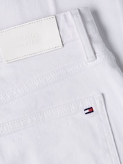 Tommy Hilfiger White Mid Rise Bootcut Jeans - Image 7 of 7