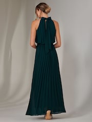 أخضر - Jolie Moi Pleated Bridemaids Maxi Dress - صورة 2 من 6