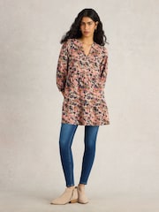 White Stuff Green 100% Cotton Marta Tunic - Image 1 of 6