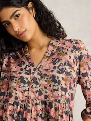 White Stuff Green 100% Cotton Marta Tunic - Image 4 of 6