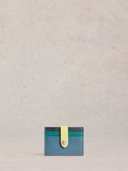 White Stuff Blue Cari Card Holder - Image 1 of 2