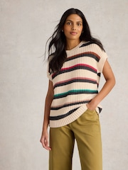 White Stuff White Callie Stripe Tank - Image 1 of 6