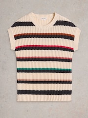 White Stuff White Callie Stripe Tank - Image 5 of 6