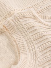 White Stuff White Stitchy Cotton Tank - Image 6 of 6