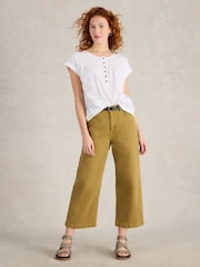 White Stuff White Bethany 100% Cotton Blouses - Image 1 of 6