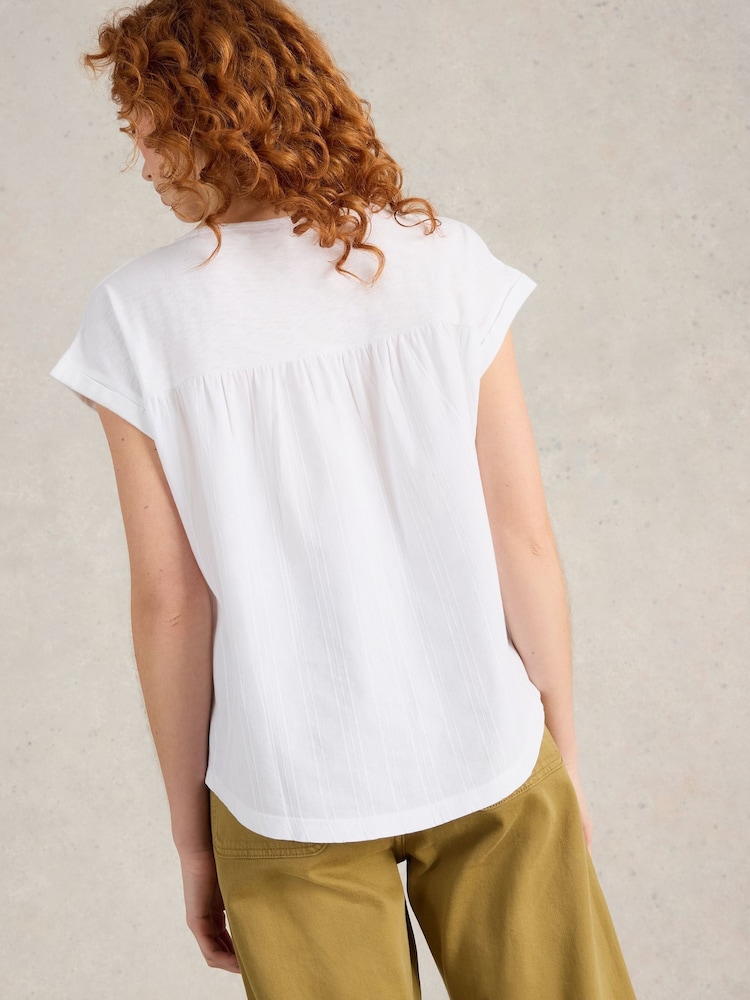 White Stuff White Bethany 100% Cotton Blouses - Image 2 of 6
